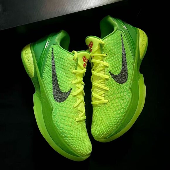Nike Kobe 6 Grinches Protro Green - Picture 1 of 5